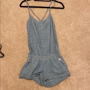Abercrombie blue romper
